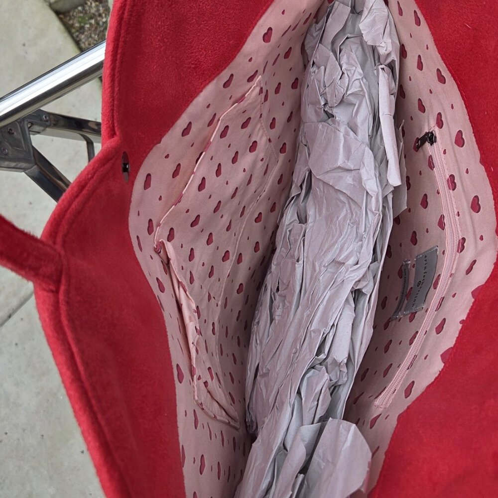 Erin Fetherston Heart Tote Bag X Target 20th Anniversary. RED. NWT. - Picture 6 of 8